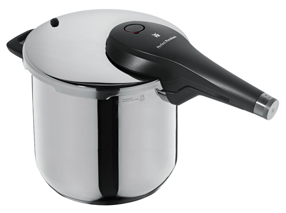 Trykkkoker-sett 22 cm med dampinnsats 6,5 og 3,0 L - WMF dampinnsats detalj