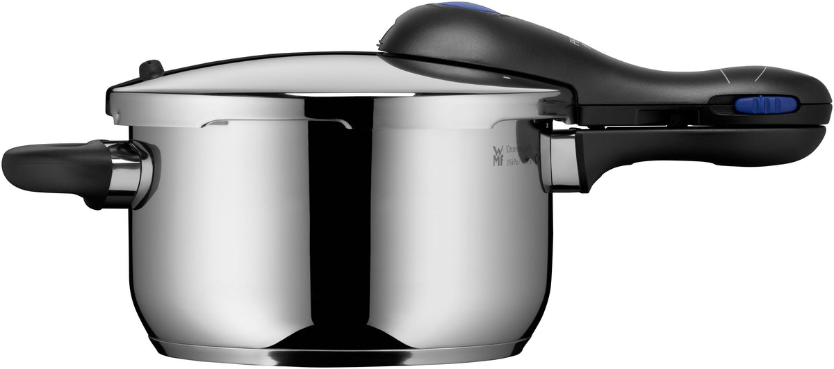 Trykkkoker-sett Plus 22 cm rustfritt stål 4,5 og 3,0 L 2-delt - WMF lokk og pakning
