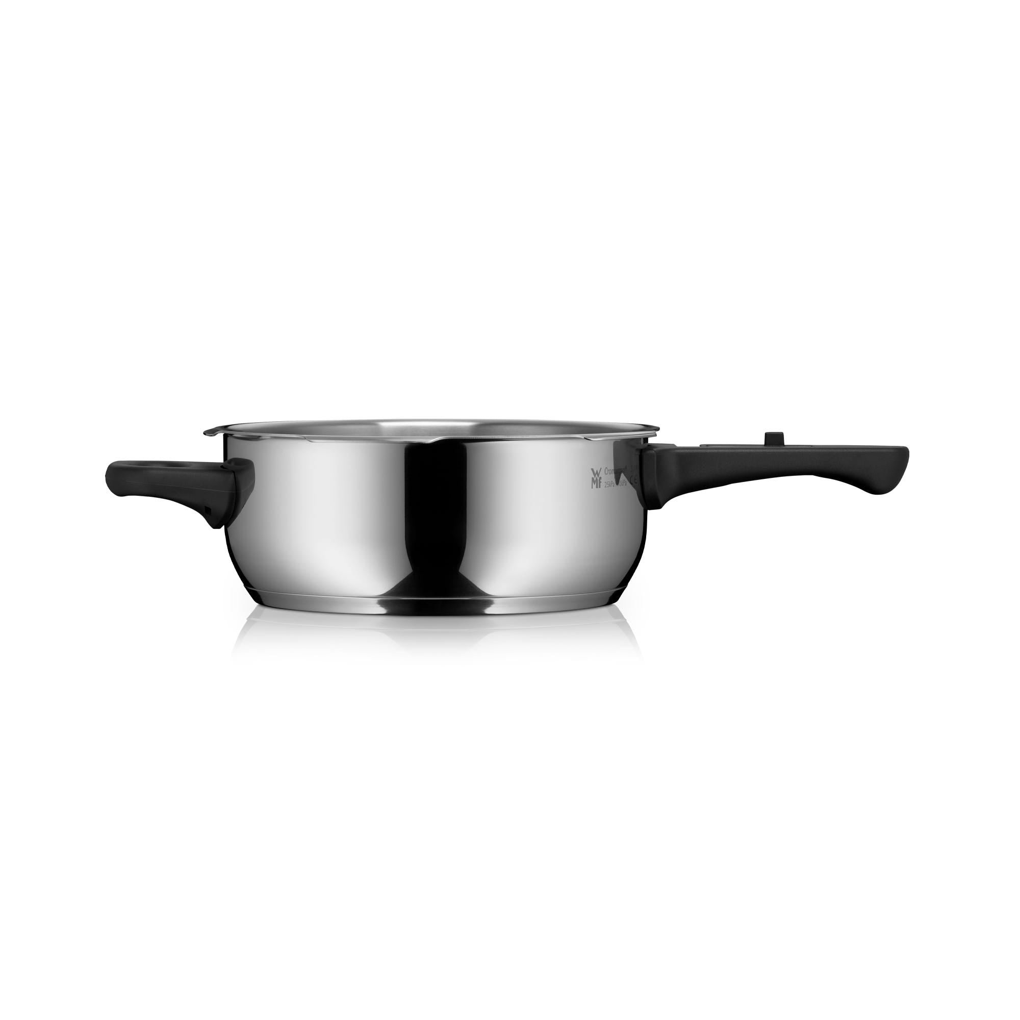Trykkkoker underdel rustfritt stål 22 cm 3,0 L - WMF forfra
