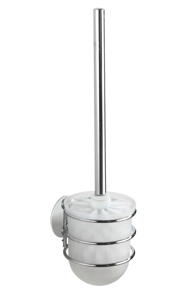 Turbo-Loc® toalettbørste med holder veggmontert krom forfra
