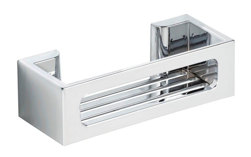 Turbo-Loc® vegghylle Bralia krom uten boring front