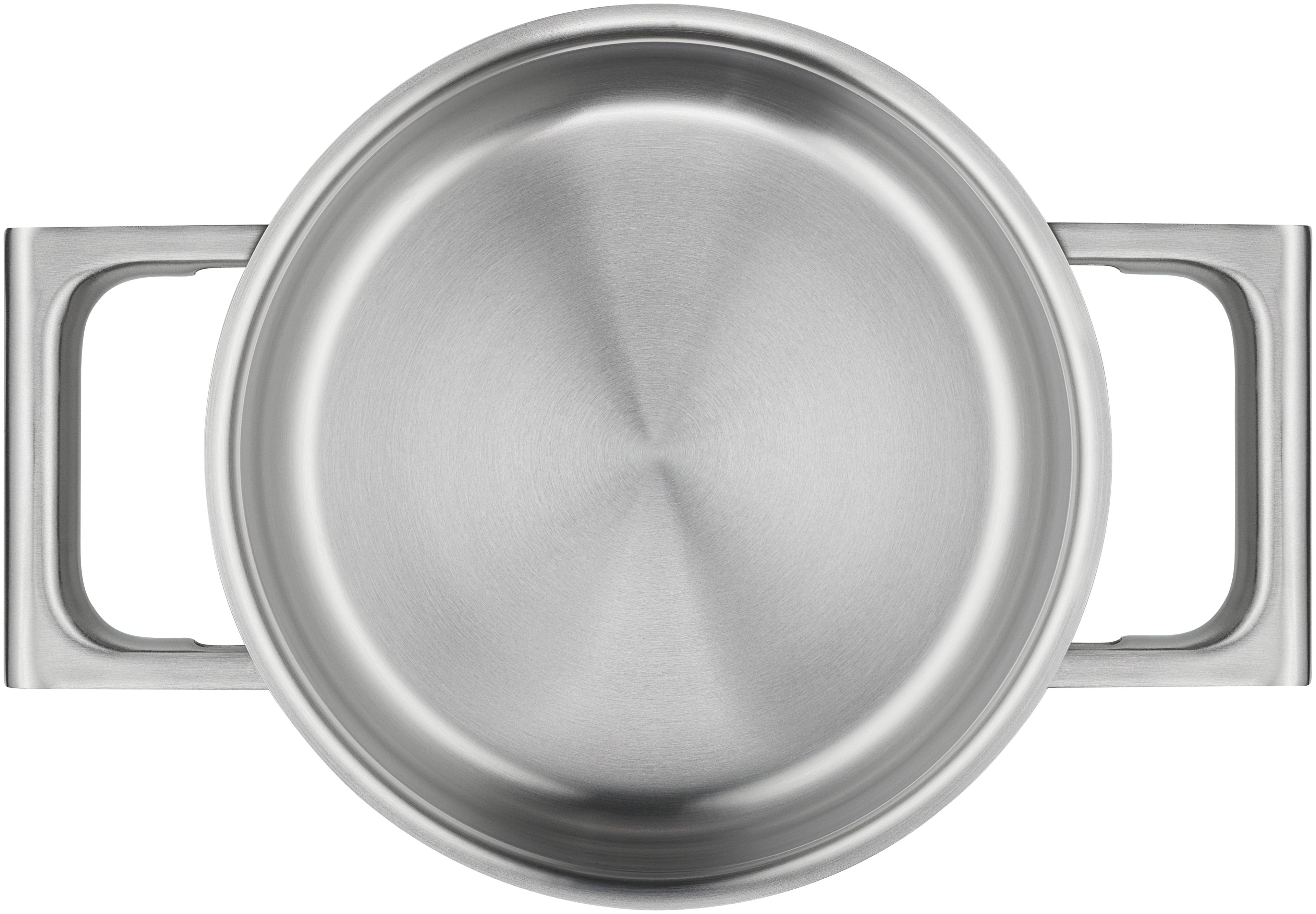 Ultimate Cool+ gryte 16 cm rustfritt stål montert på kokeplate