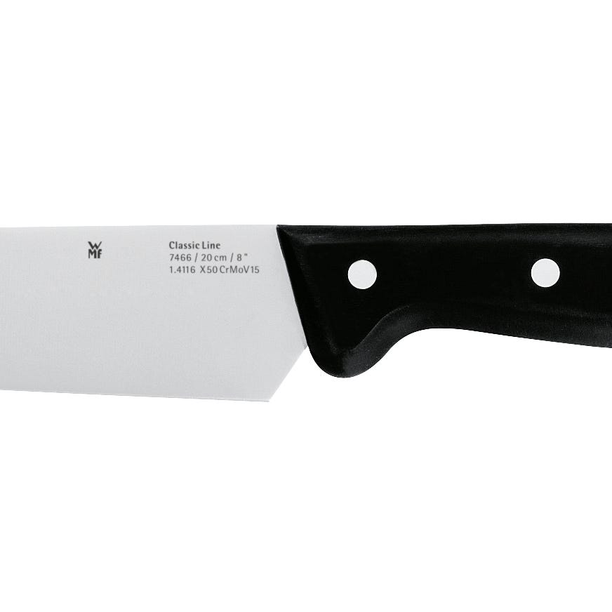Bakside av Universalkniv 12 cm Classic Line klingestål - WMF