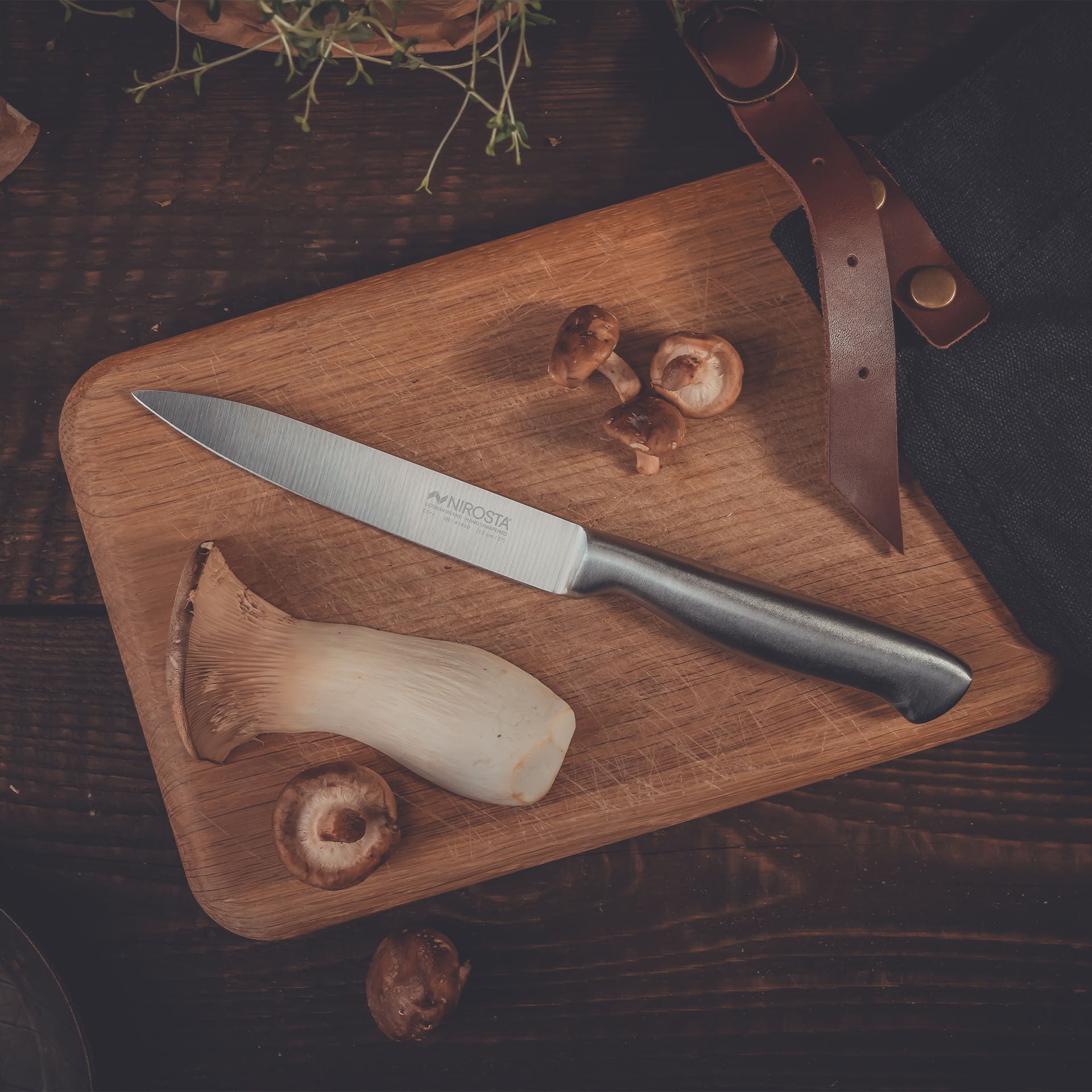 Universalkniv Star 12,5 cm rustfritt stål bakside