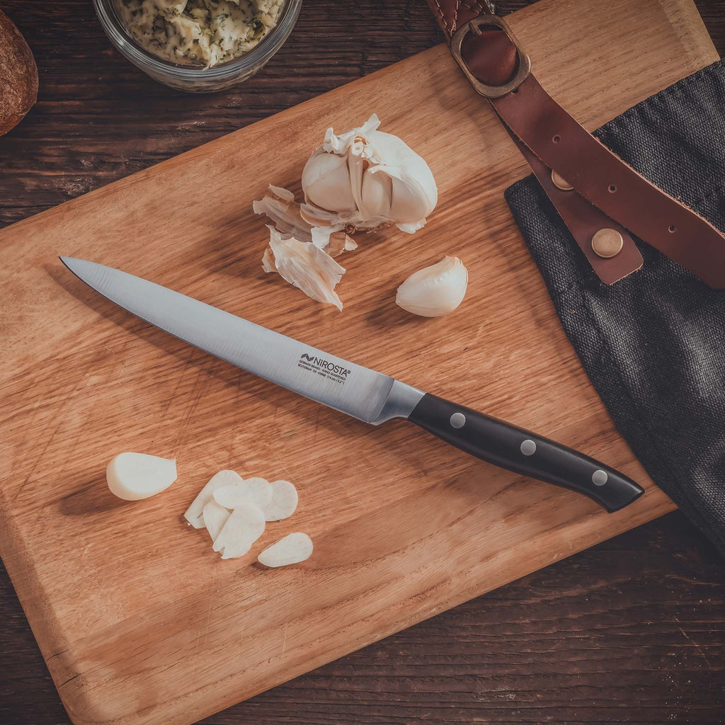 Universalkniv Trinity 14 cm rustfritt stål - Nirosta bakside
