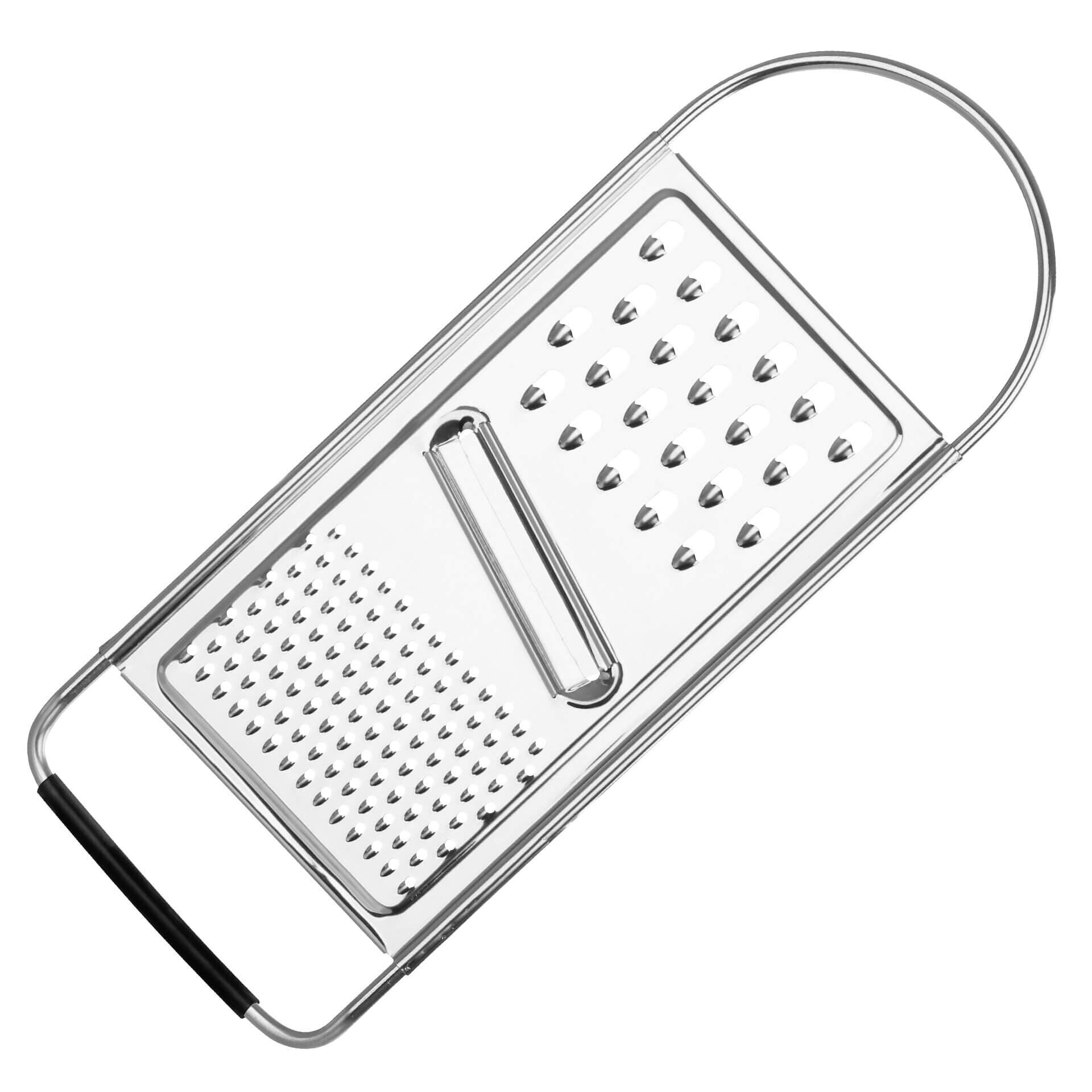 Universalrivjern rustfritt stål 30x11 cm 3-i-1 fra Stanley Rogers forfra