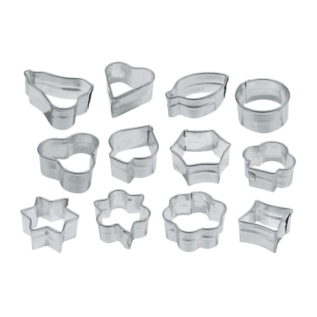 Utstikkere mini metall 12 stk 30-40x17 mm - Zenker forfra