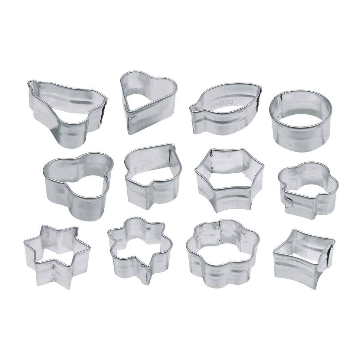 Utstikkere mini metall 12 stk 30-40x17 mm - Zenker forfra