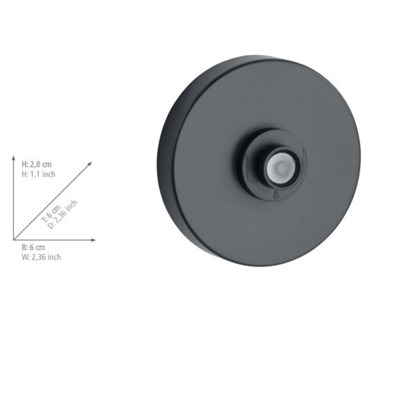 Montert Vacuum-Loc adapter svart 2 stk i bruk