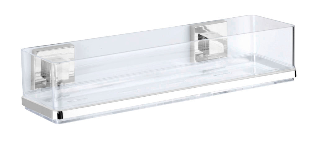 Vacuum-Loc® badehylle Quadro rustfritt stål design detalj