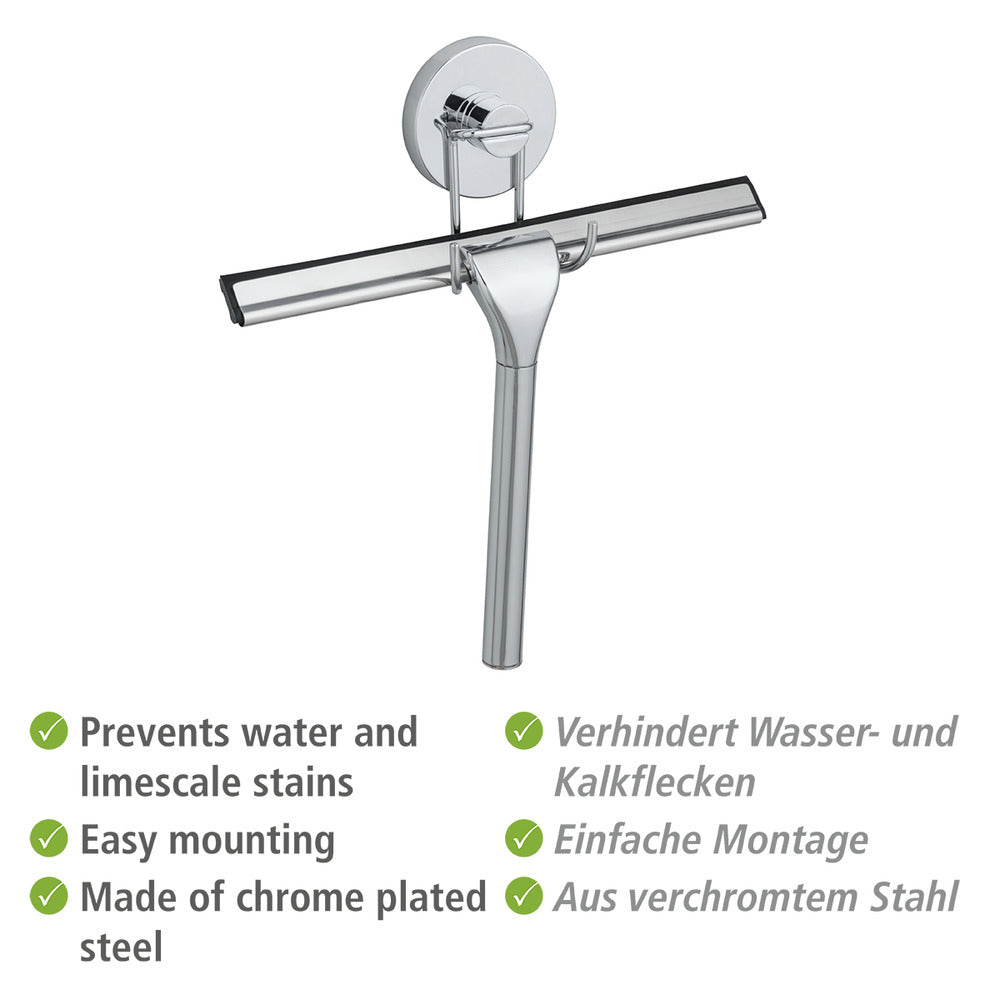Vacuum-Loc® dusjskrape krom uten boring detalj av blad