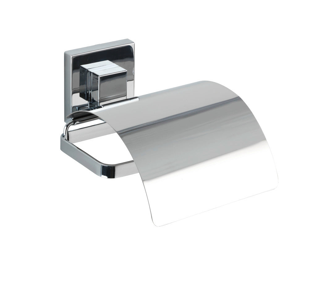 Vacuum-Loc® toalettsett Quadro 2-delt rustfritt stål bakside