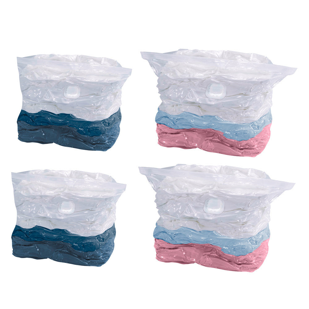 Vakuumpose cube sett 4-delt 2x S og 2x L plast - WENKO forfra