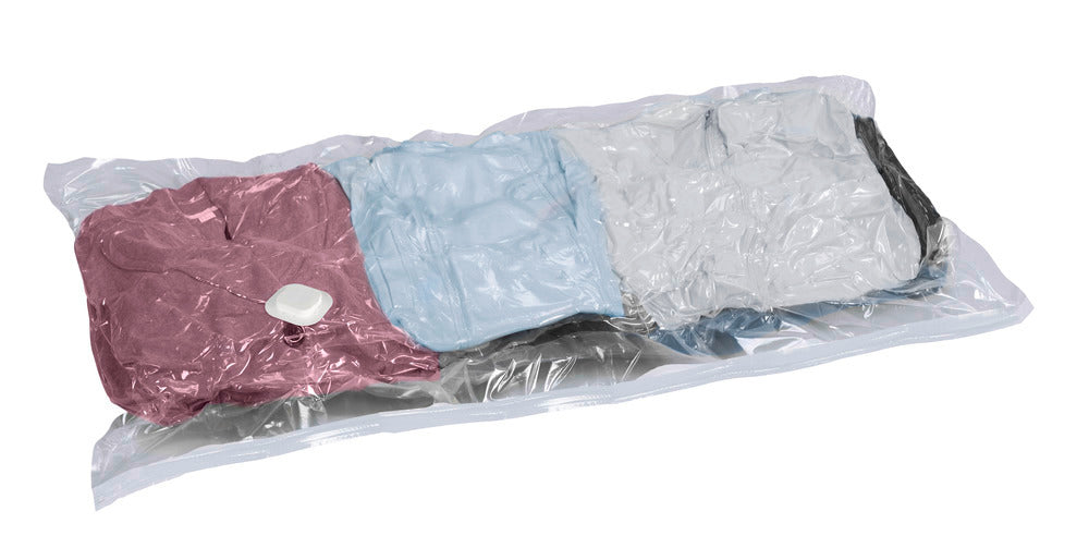 Vakuumpose for klær 135 x 90 cm plast - Wenko forfra