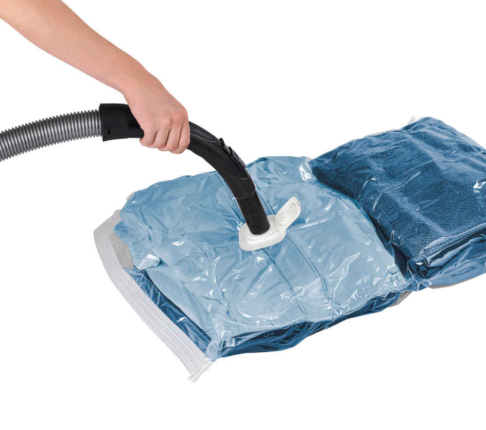 Vakuumpose for klær 135 x 90 cm plast - Wenko bruk i garderobe