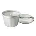 Vannbadform gugelhupf Ø21 cm aluminium med lokk forfra