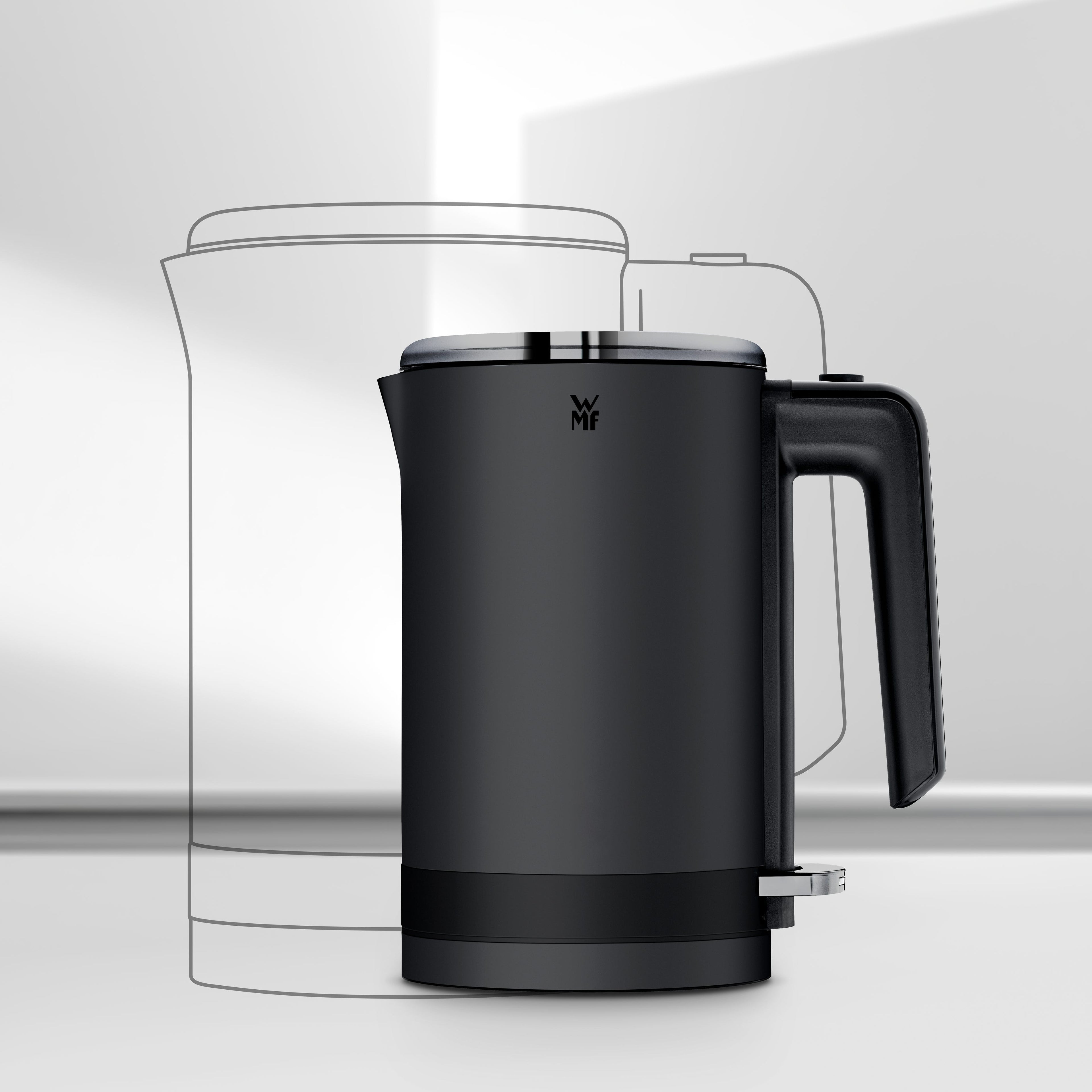 Detalj av Vannkoker 0,8 L rustfritt stål 1800W Deep Black - WMF