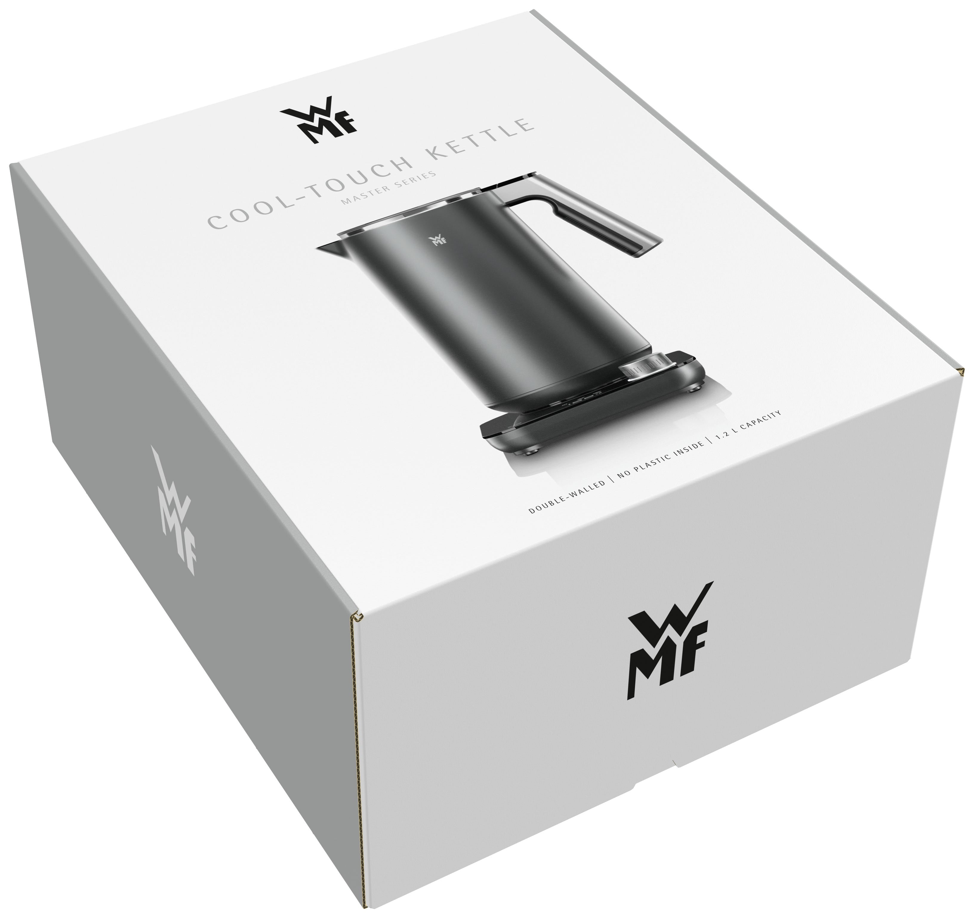 Vannkoker WMF Master montert på kjøkkenbenk