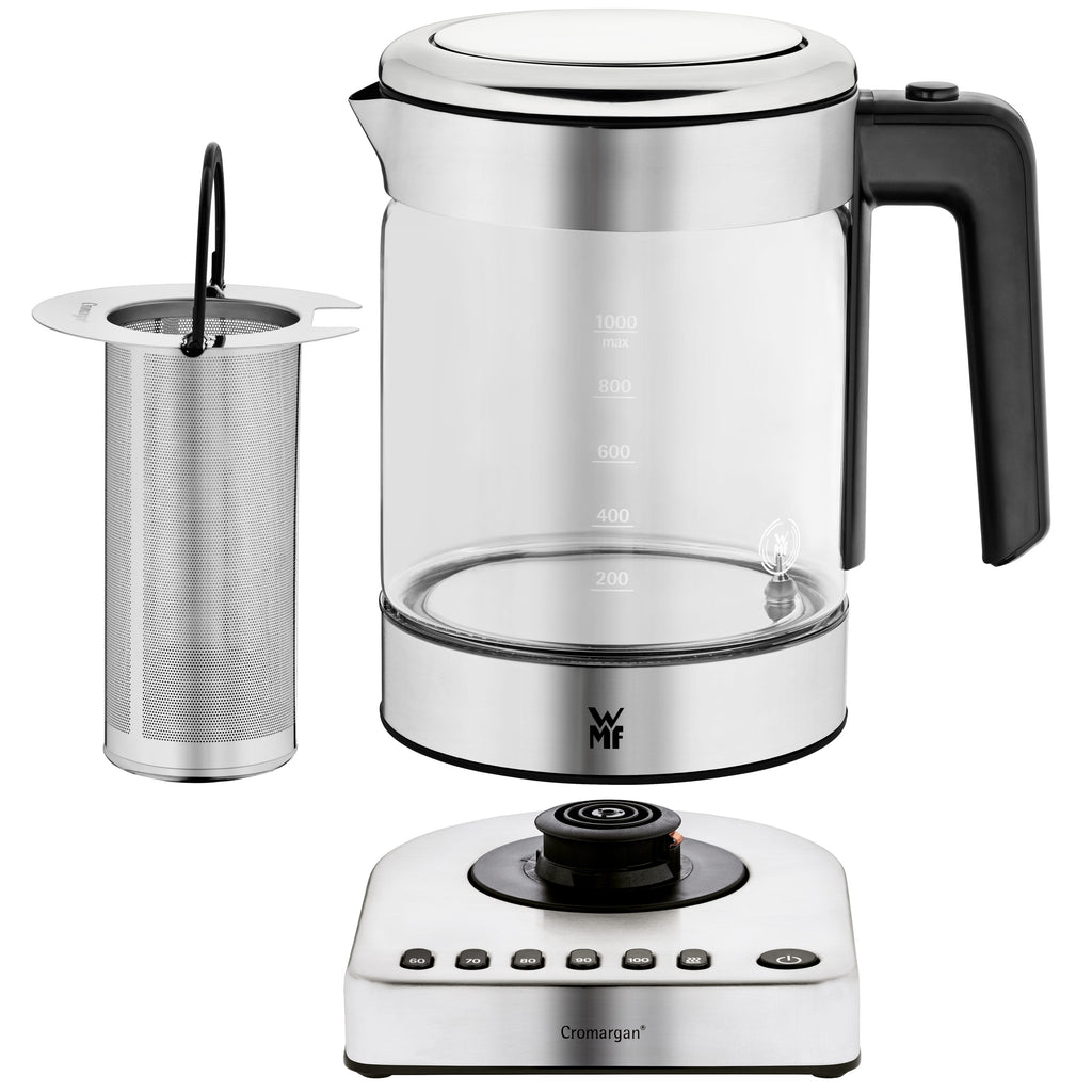 Vannkoker glass 1,0 L med temperaturvalg 5 trinn - WMF KUCHENminis Vario bakside