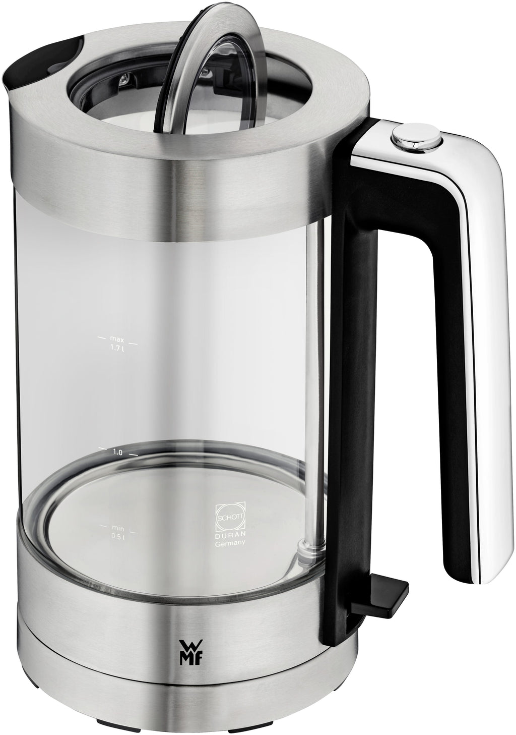 Bakside av Vannkoker glass 1,7 L 3000W SCHOTT DURAN - WMF Lono