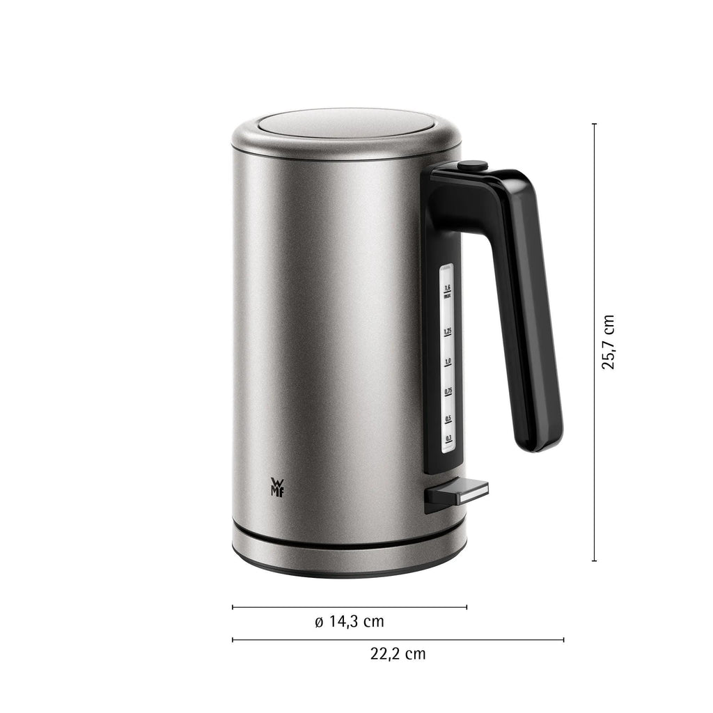 Vannkoker rustfritt stål 1,6 L 2400W matt finish - WMF Lono Silk bakside