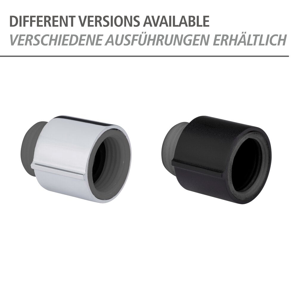 Vannsparer svart universalpassende ABS - Wenko sideprofil