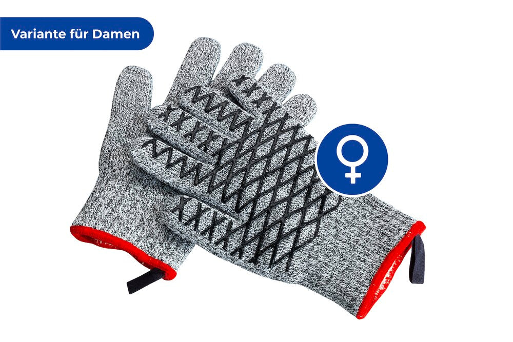 Detalj av varme- og kuttbestandig hanske dame 1 par polyester - WENKO