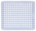 Vaskmatte transparent 31×26,5 cm beskytter glass og servise forfra
