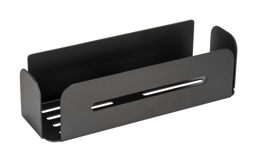 Vegghylle Bivio svart matt aluminium Turbo-Loc® front