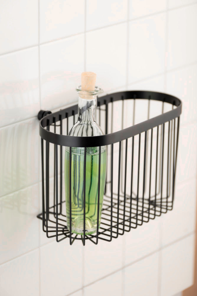 Oversikt over Vegghylle Classic Plus Black metall