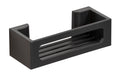 Vegghylle Turbo-Loc® Bralia svart uten boring ABS forfra