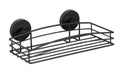 Vegghylle Vacuum-Loc® svart metall foran