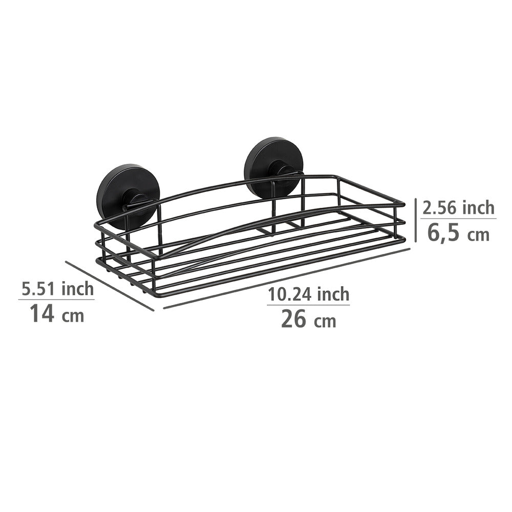 Montering av Vegghylle Vacuum-Loc® svart metall
