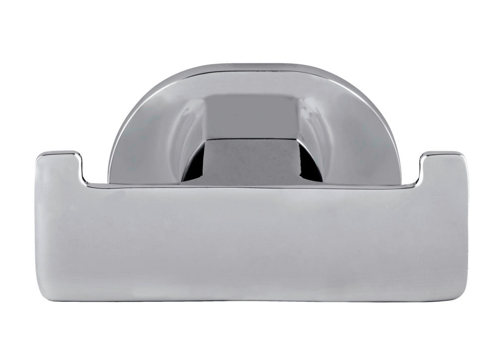 Veggkrok dobbel rustfritt stål krom UV-Loc® uten boring - WENKO enkel montering