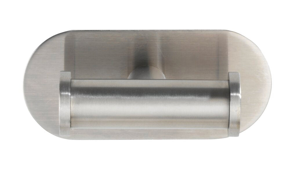 Veggkrok dobbel rustfritt stål Turbo-Loc® uten boring matt forfra