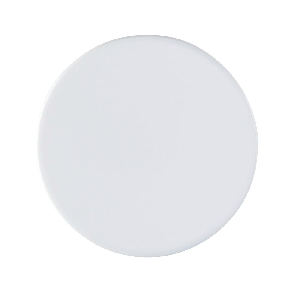 Veggkrok Melle hvit Ø 5 cm polyresin bakside