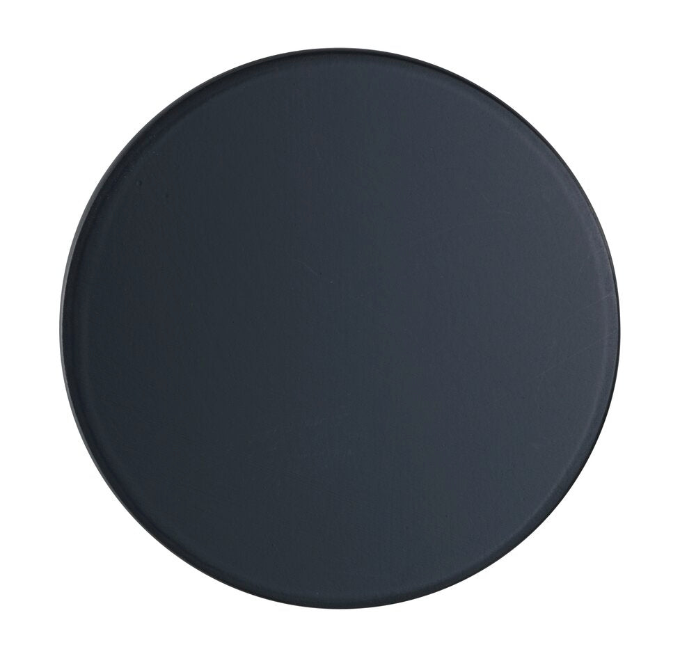 Veggkrok Melle svart Ø 8 cm polyresin bakside