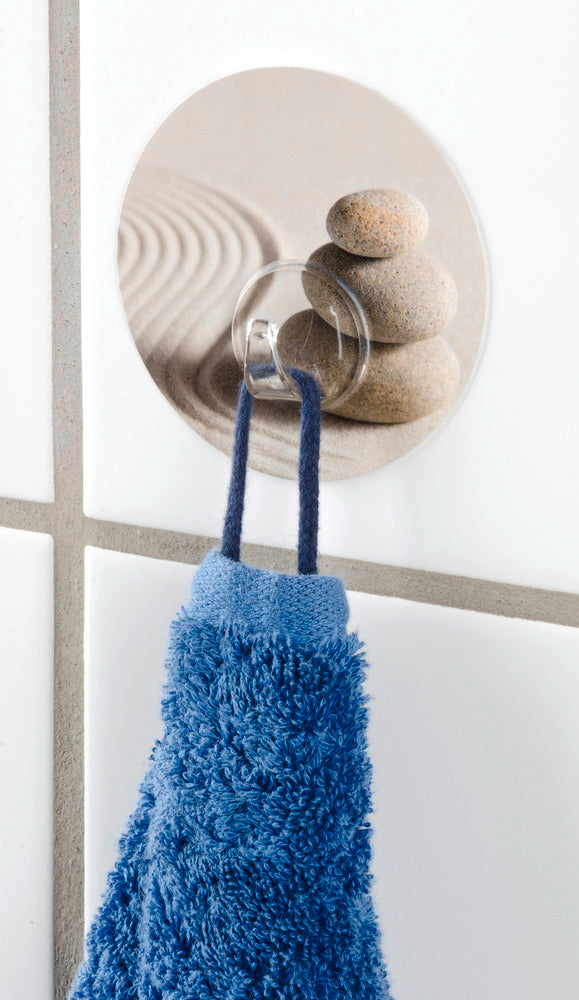 Detalj av Veggkrok Sand and Stone selvheftende uten boring plast