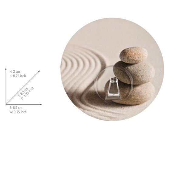 Nærbilde av Veggkrok Sand and Stone selvheftende uten boring plast