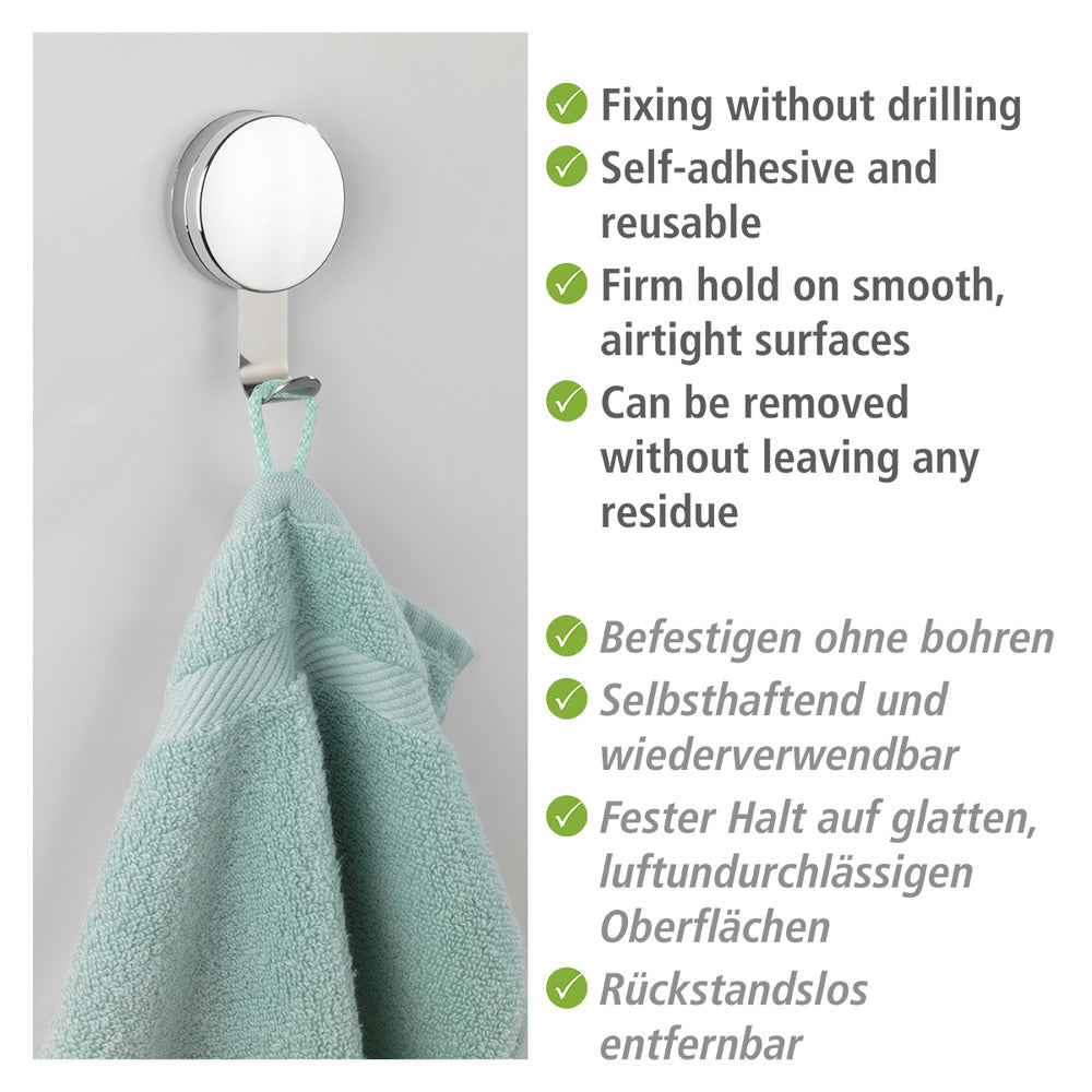 Montert Veggkroker Osimo metall 2-delt sett uten boring Static-Loc® Plus på vegg