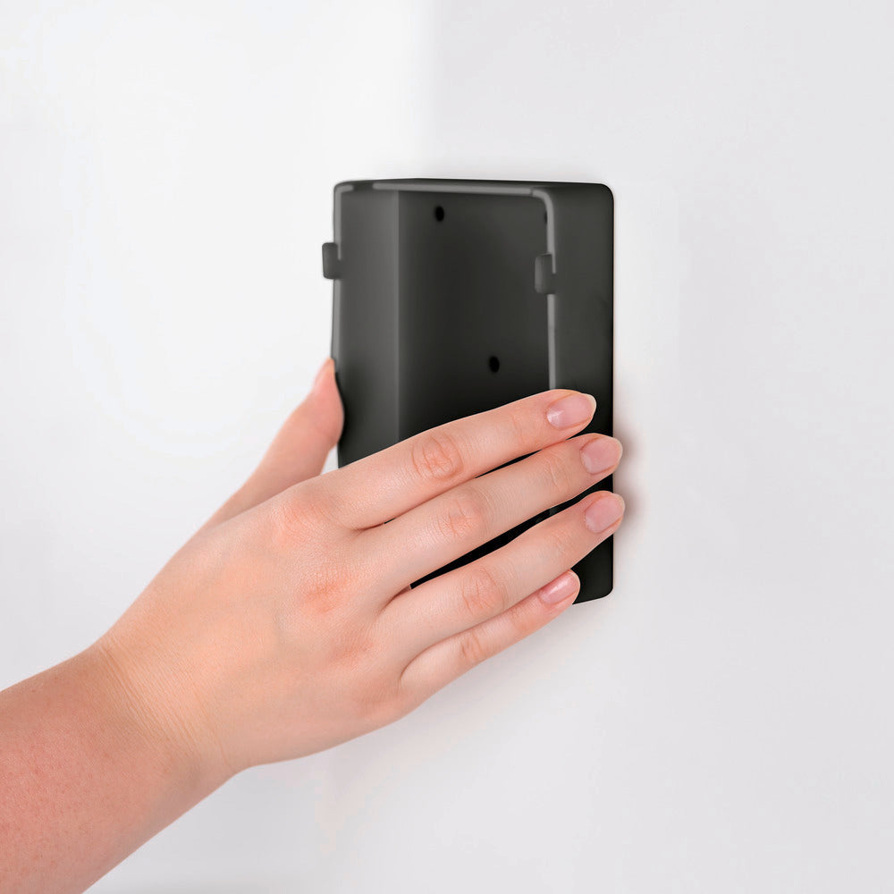 Veggmontert søppelbøtte Sare matt 5 L rustfritt stål design