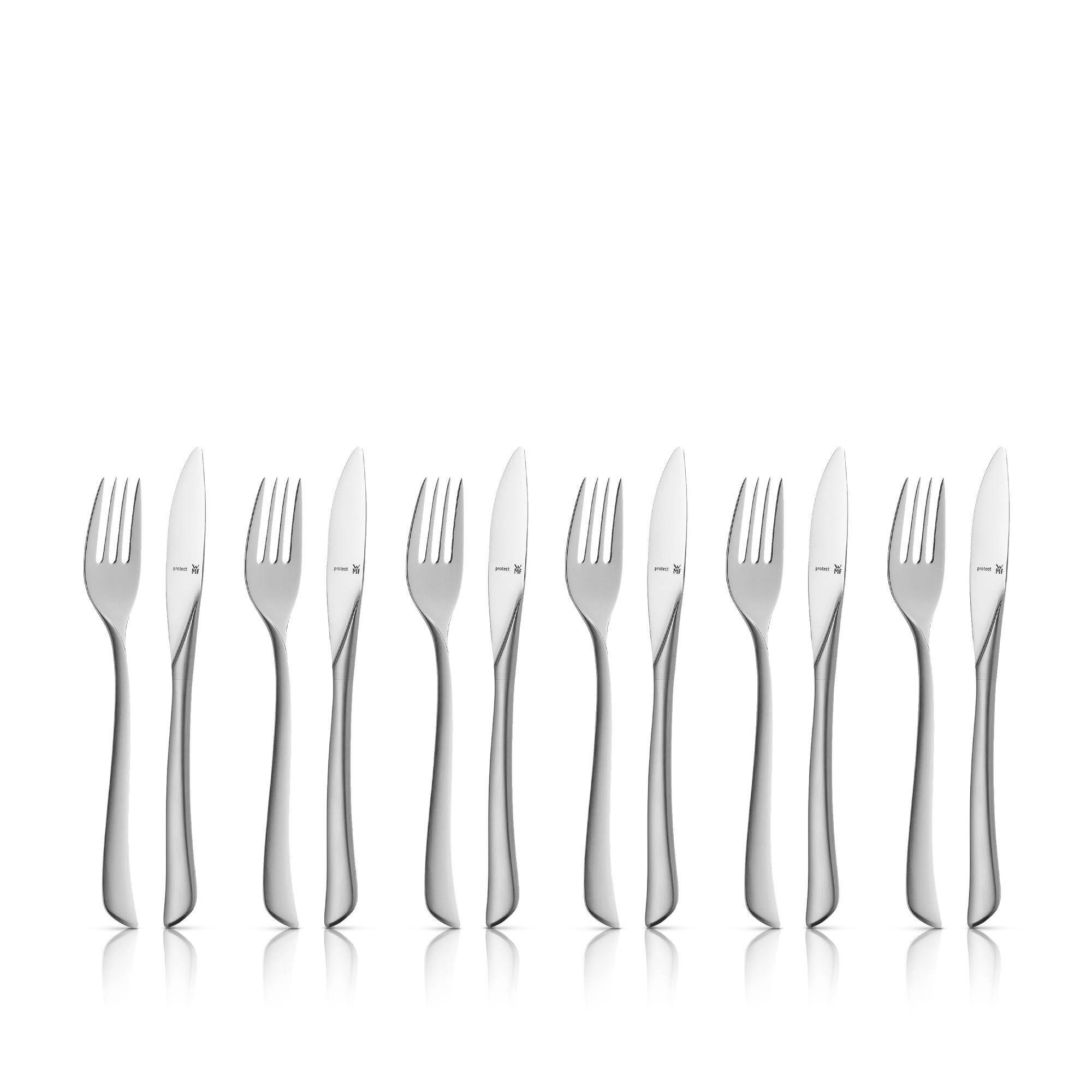 Virginia dessertbestikk 12-delt Cromargan protect® - WMF forfra