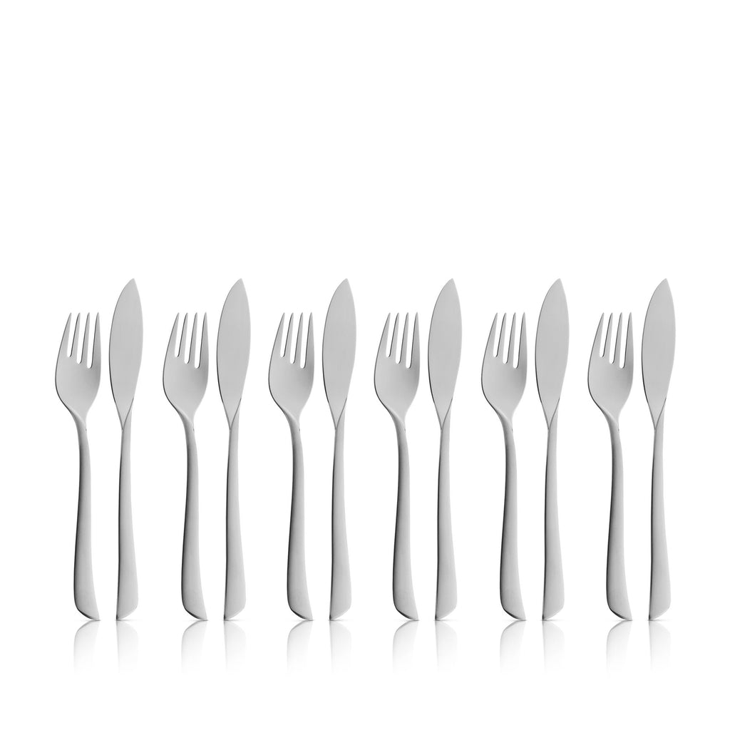 Virginia fiskebestikk 12-delt Cromargan protect® forfra