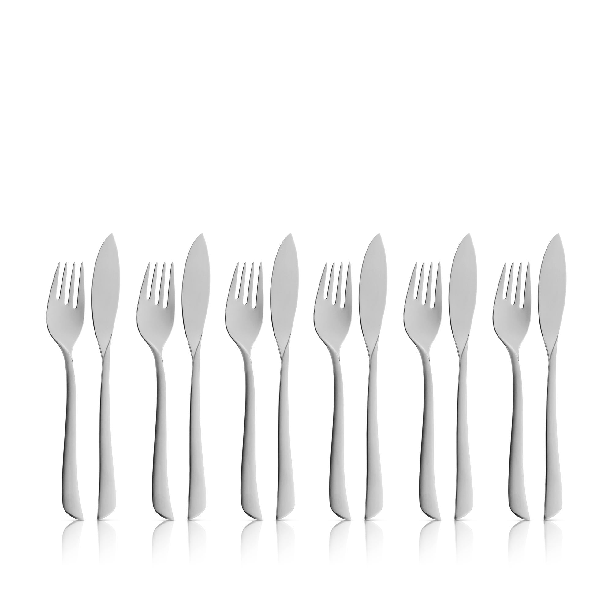 Virginia fiskebestikk 12-delt Cromargan protect® forfra