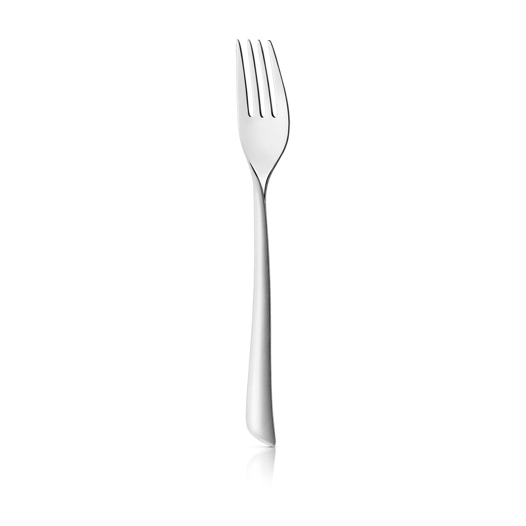 Virginia middagsgaffel rustfritt stål matt/polert forfra
