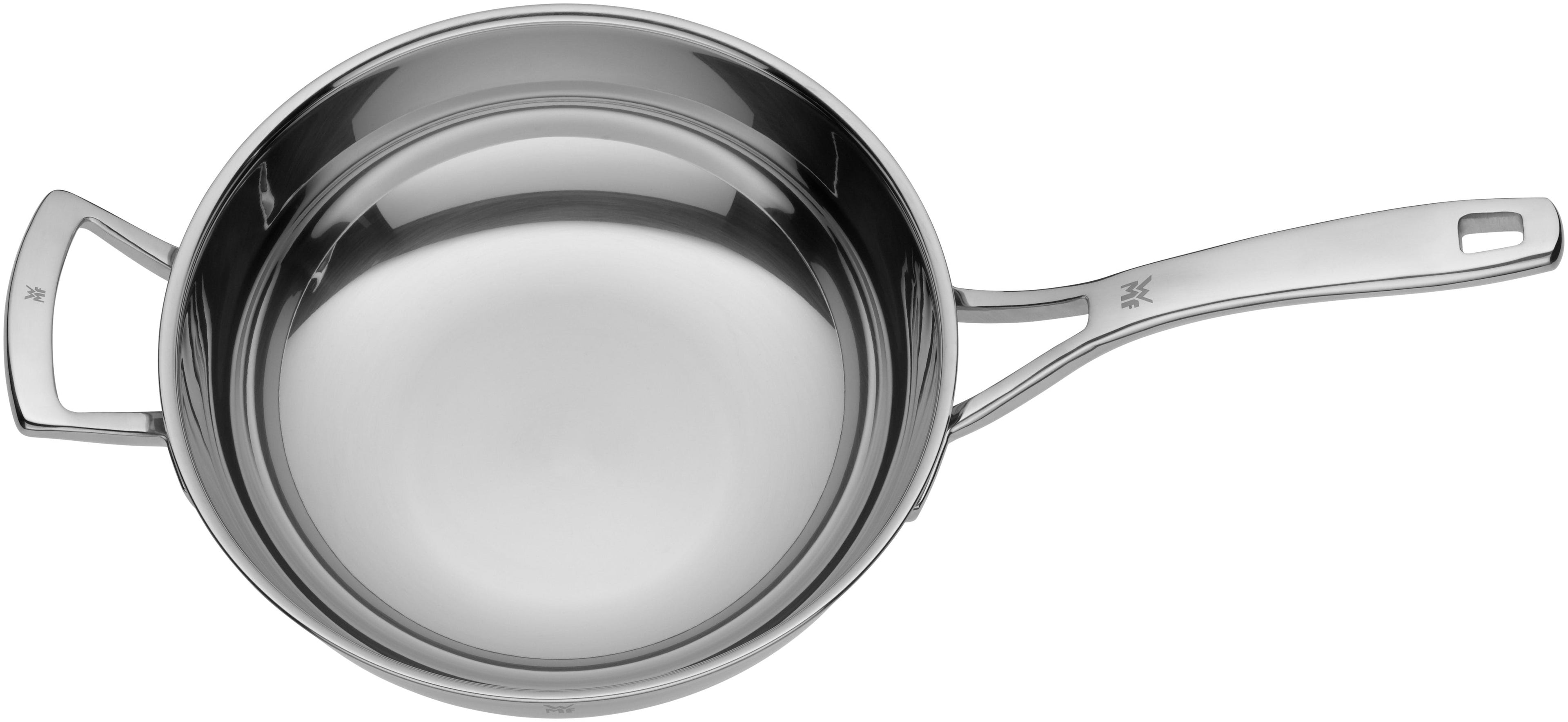 Wok 28 cm rustfritt stål med lokk Multiply lokk nærbilde