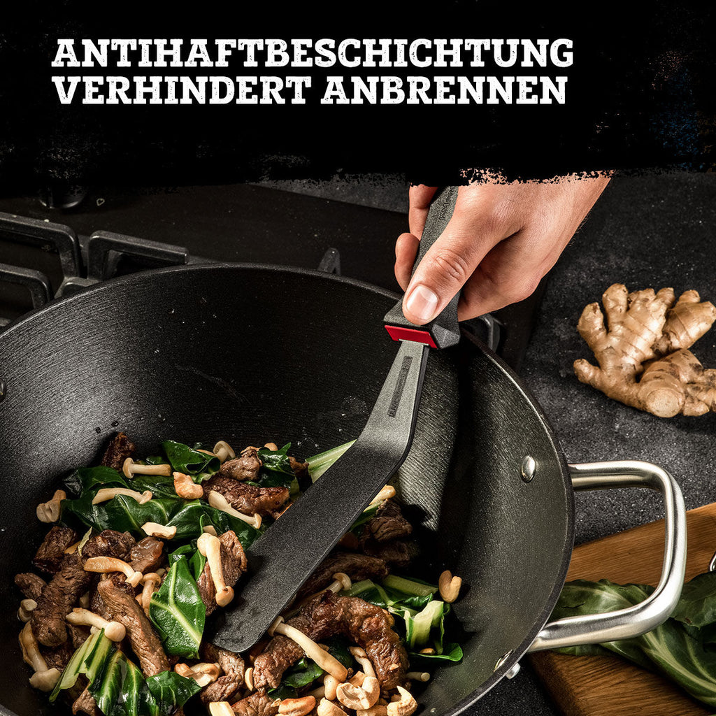 Oversikt over Wok Force Ø32 cm støpejern non-stick - FMprofessional i bruk