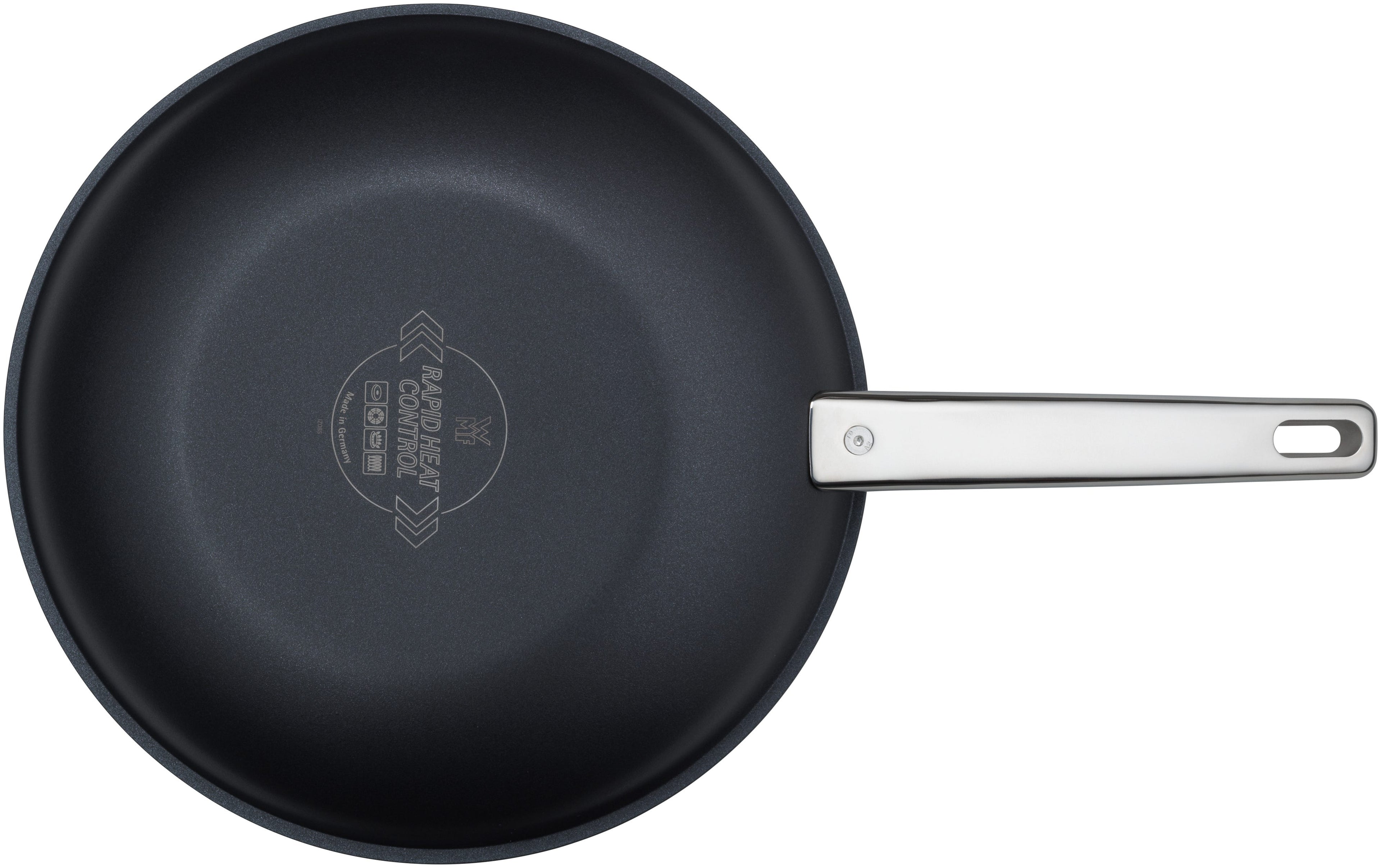 Montert wokpanne 28 cm non-stick Duraquarz induksjon - WMF på kokeplate