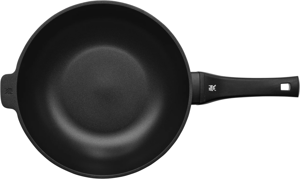 Wokpanne 30 cm non-stick PermaDur med glasslokk - WMF detalj av håndtak