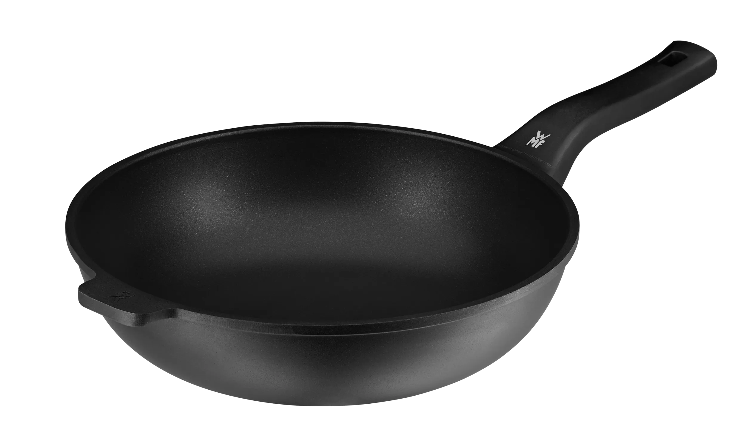 Wokpanne 30 cm non-stick PermaDur med glasslokk - WMF montert med lokk